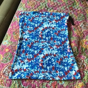 NWT 4th Of July Tube Halter Top